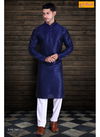 Neavy Blue Outluk Vol 7 Festival Wear Style Silk Kurta With Cotton Pajama 7001 
